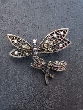 Double Butterfly brooch